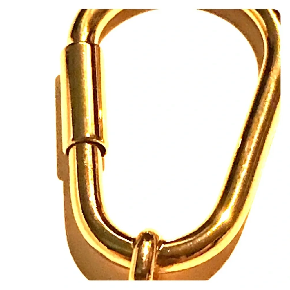 Gucci Gold Tone Key Holder